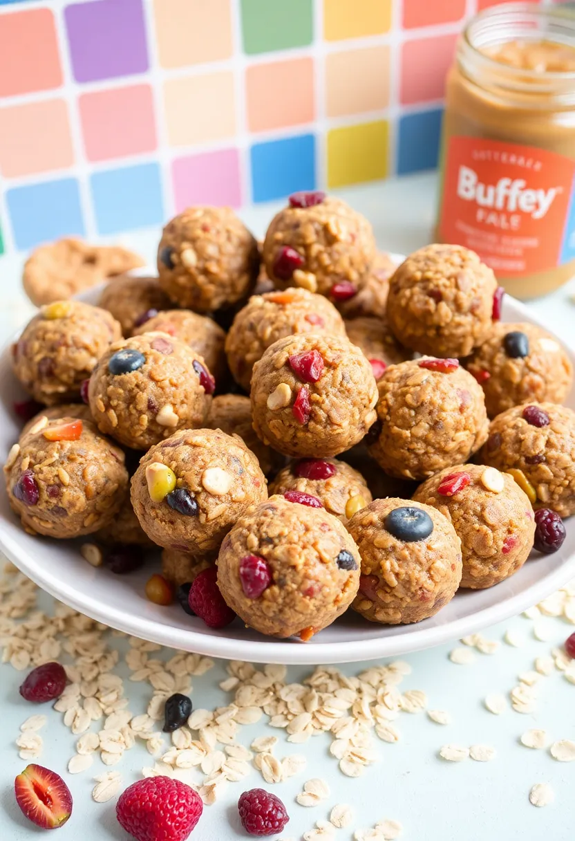 18 Family-Friendly Breakfast Ideas That Are Quick & Healthy (Kids Will Love #4!) - 11. Fruit and Nut Energy Bites