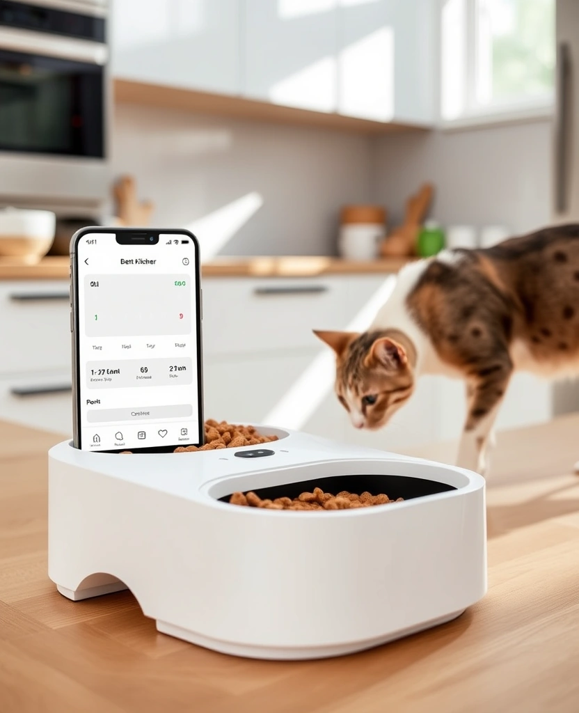 20 Smart Home Gadgets That'll Make You Feel Like You're Living in 2050 (#7 Is Mind-Blowing!) - 16. Smart Pet Feeder
