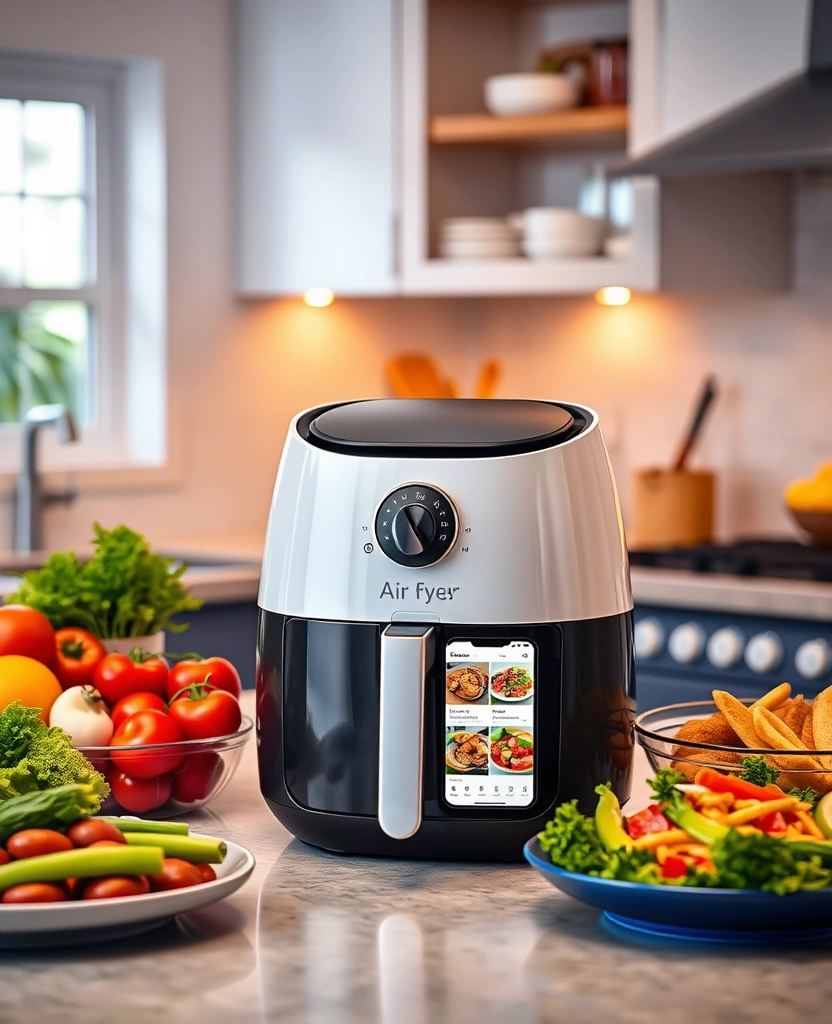 20 Smart Home Gadgets That'll Make You Feel Like You're Living in 2050 (#7 Is Mind-Blowing!) - 18. Smart Air Fryer