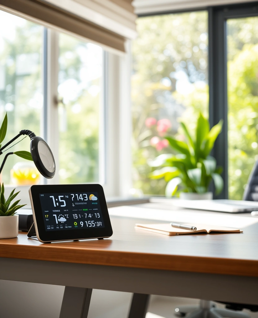 20 Smart Home Gadgets That'll Make You Feel Like You're Living in 2050 (#7 Is Mind-Blowing!) - 19. Smart Home Weather Station