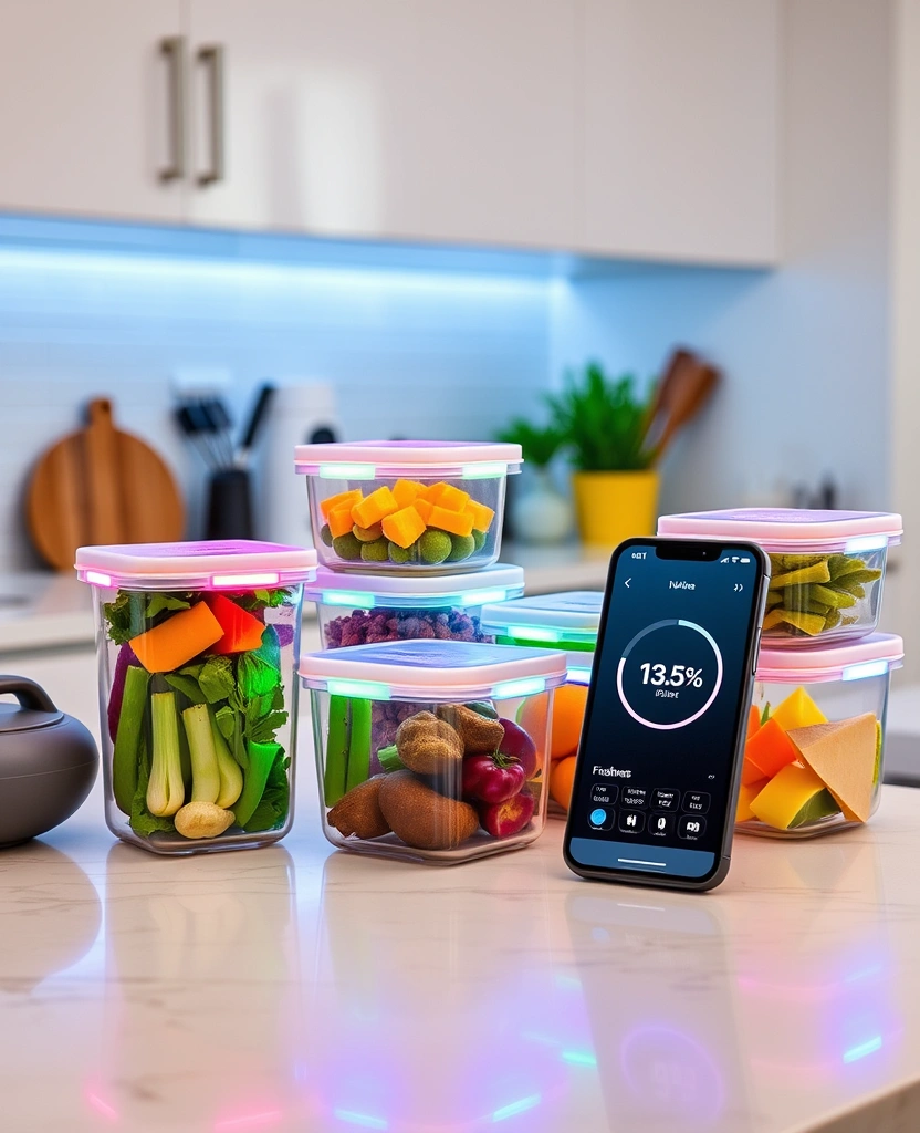 20 Smart Home Gadgets That'll Make You Feel Like You're Living in 2050 (#7 Is Mind-Blowing!) - 20. Smart Food Storage Containers