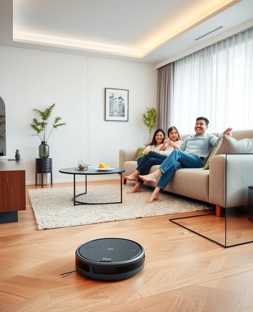 20 Smart Home Gadgets That'll Make You Feel Like You're Living in 2050 (#7 Is Mind-Blowing!) - 8. Smart Vacuum Cleaner