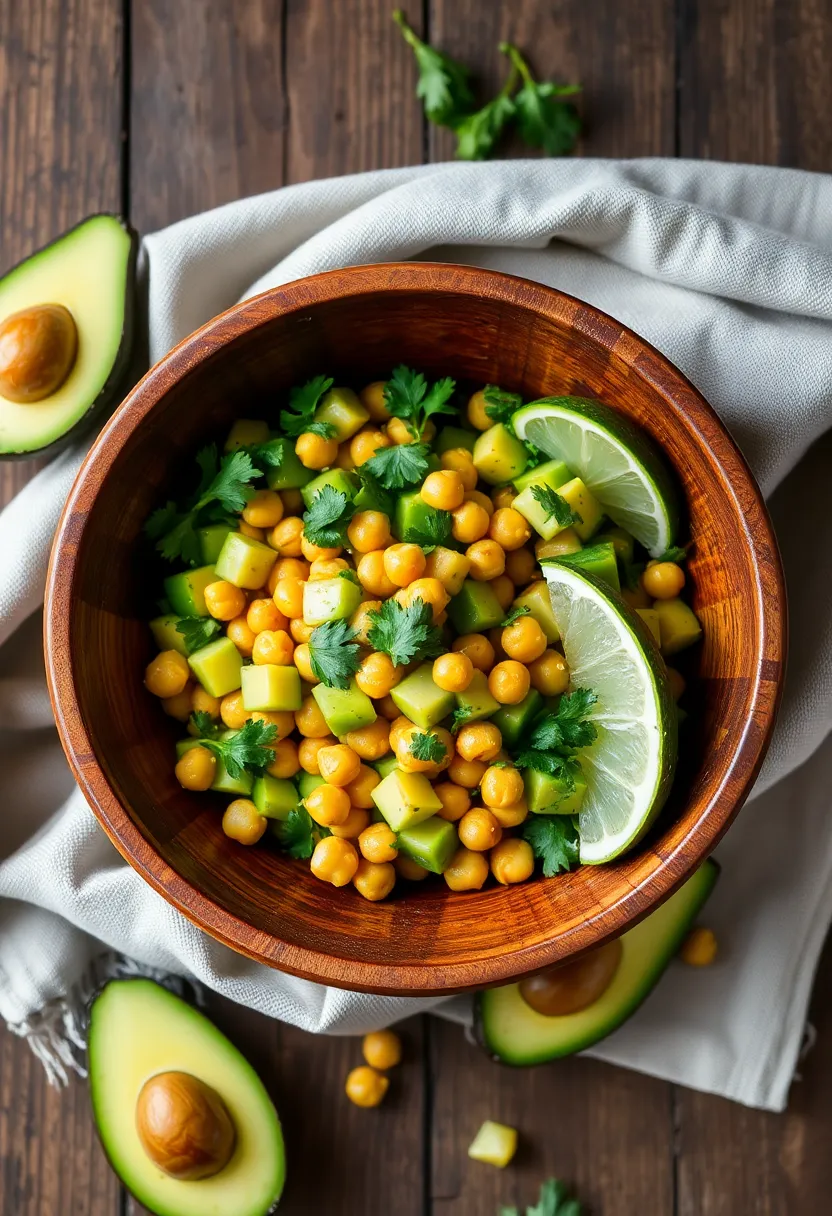 Salad Recipes Healthy Easy: The Ultimate Guide to Deliciousness! - 3. Chickpea and Avocado Salad