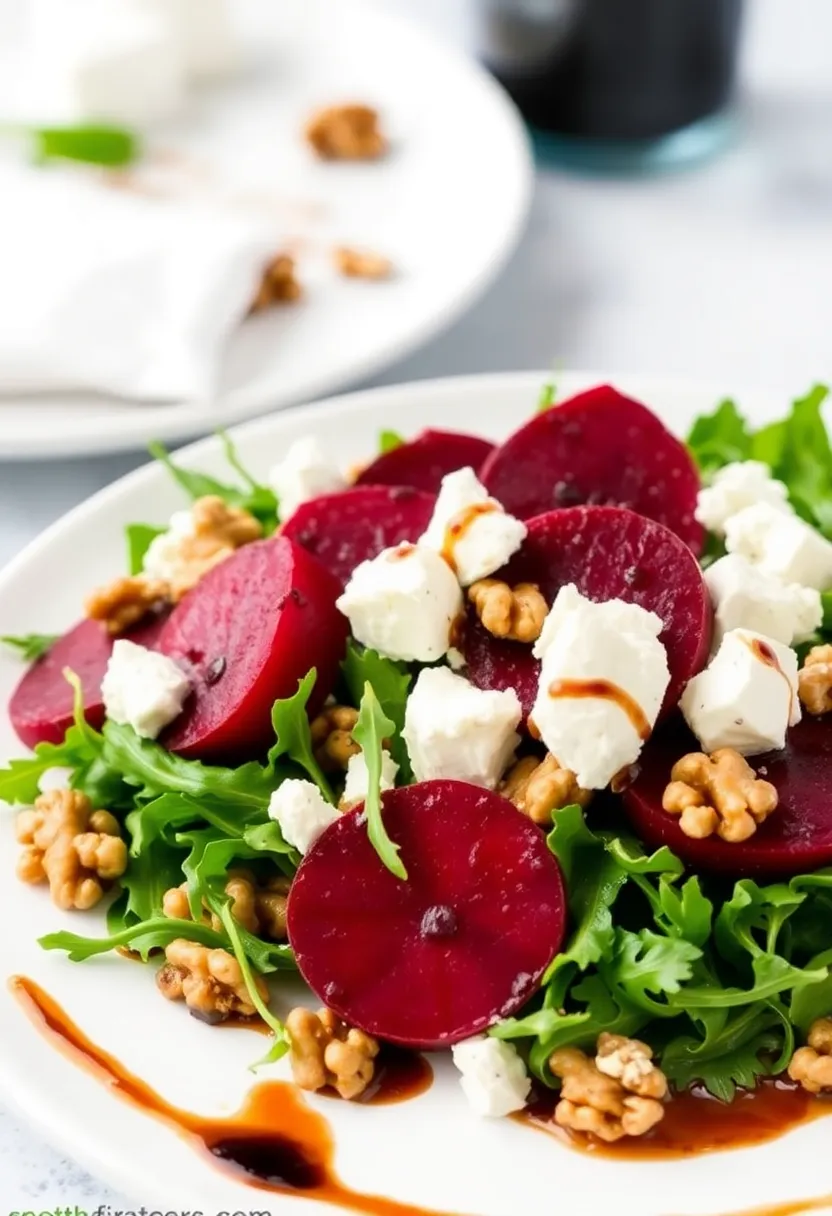 Salad Recipes Healthy Easy: The Ultimate Guide to Deliciousness! - 5. Roasted Beet and Goat Cheese Salad