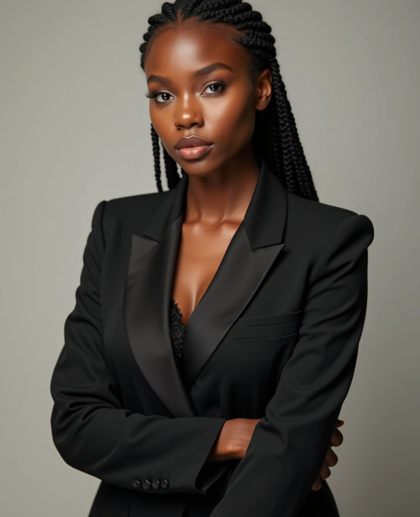 15 Trendy Box Braids Looks That Are Perfect for This Summer (You Won't Believe #8!) - 14. Minimalist Box Braids
