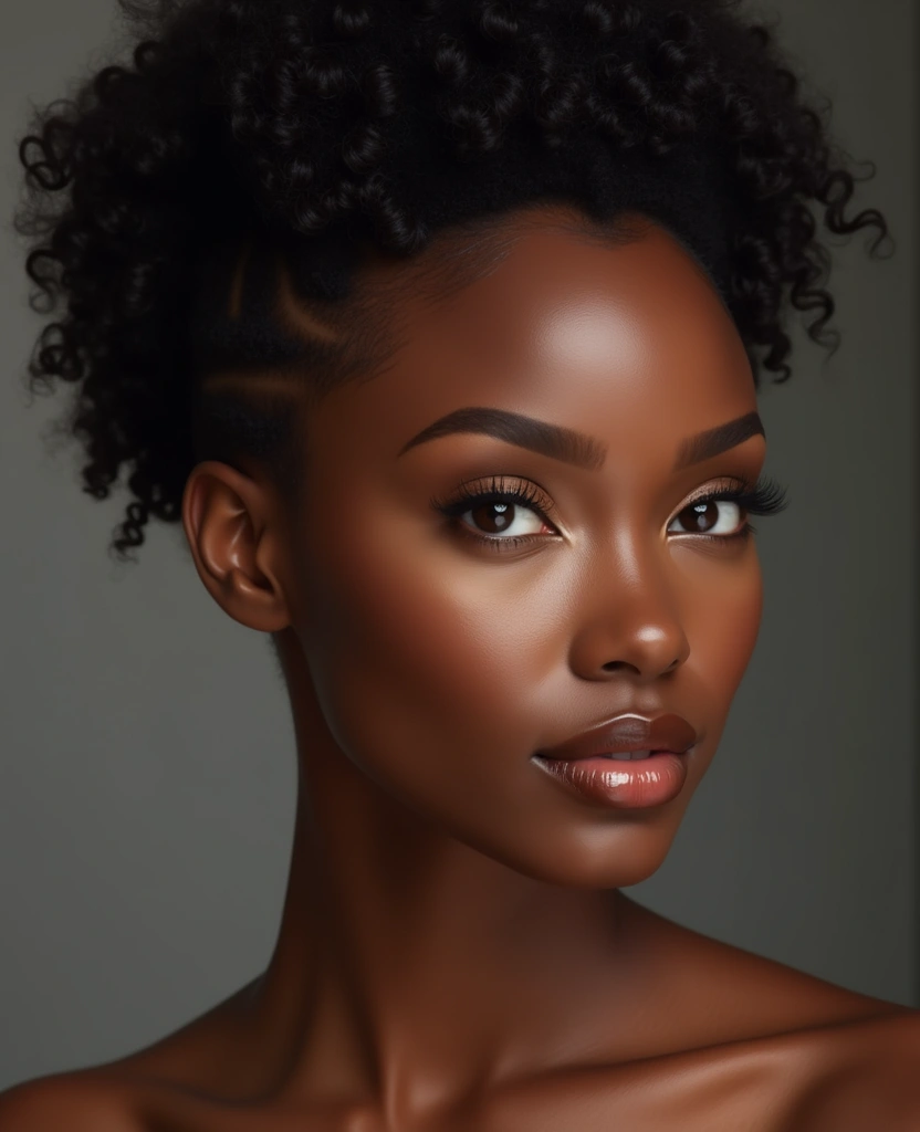 20 Trendy Short Hairstyles for Black Women to Try This Year (Don't Miss #8!) - 4. Curly Undercut