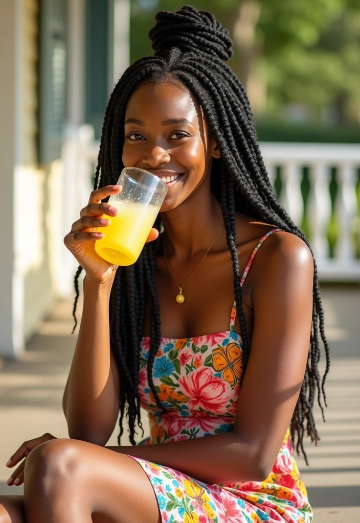 21 Stunning Summer Hairstyles for Black Women with Braids (You Won't Believe #14!) - 11. Classic Senegalese Twists