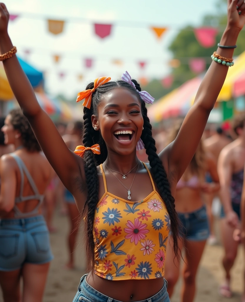 21 Stunning Summer Hairstyles for Black Women with Braids (You Won't Believe #14!) - 15. Braided Pigtails for a Playful Look