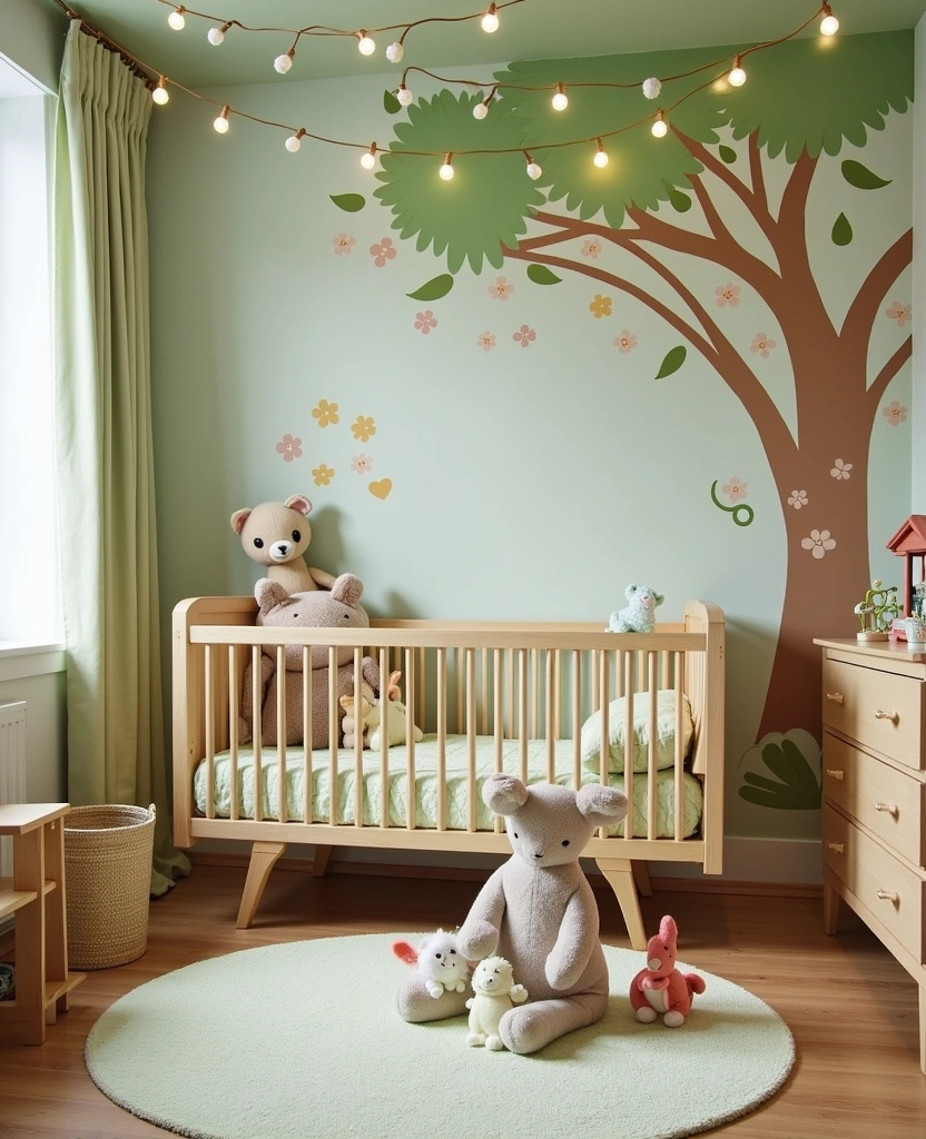 22 Creative Nursery Themes That Will Make Your Baby’s Room a Dream Come True! - 1. Enchanted Forest