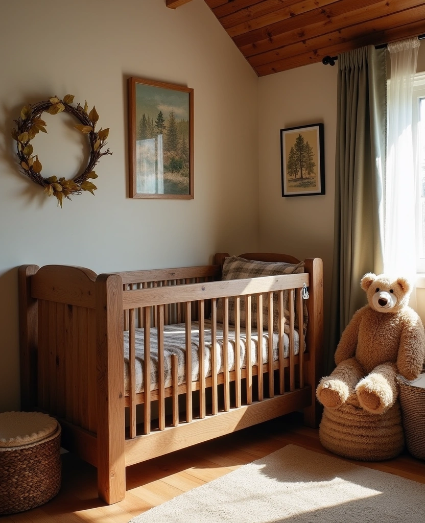 22 Creative Nursery Themes That Will Make Your Baby’s Room a Dream Come True! - 16. Cozy Cabin