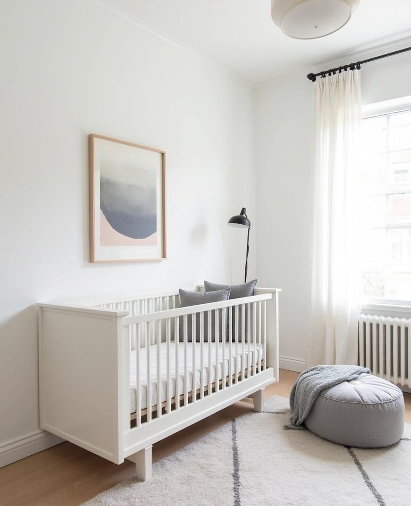 22 Creative Nursery Themes That Will Make Your Baby’s Room a Dream Come True! - 8. Modern Minimalist