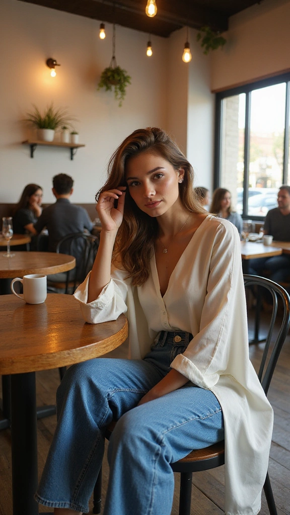 Tunic Top and Skinny Jeans