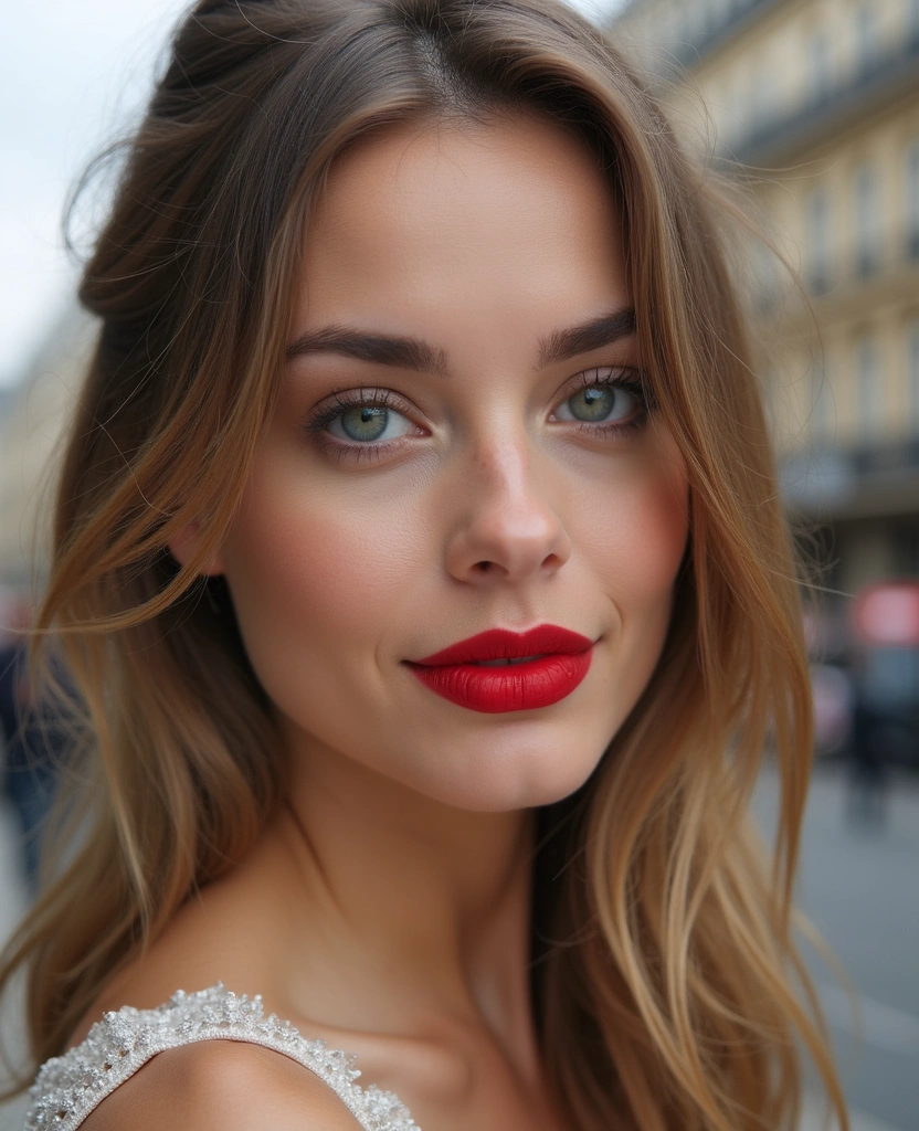 20 Elegant Parisian Style Outfits That Will Transform Your Look (You’ll Love #4!) - 7. The Bold Red Lip