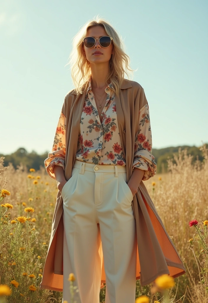 29 Gorgeous Silk Shirt Outfit Ideas That Will Elevate Your Wardrobe! - 4. The Boho-Chic Vibe