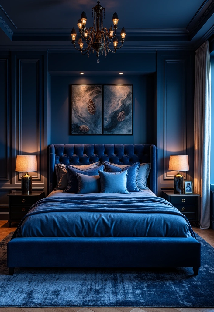 30 Elegant Bedroom Decor Color Schemes That Will Transform Your Space Instantly! - 5. Luxe Jewel Tones