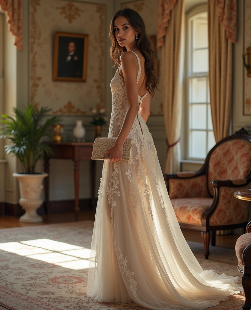 30 Party Dress Ideas That Will Make You the Star of the Night! - 7. Elegant Maxi Dress