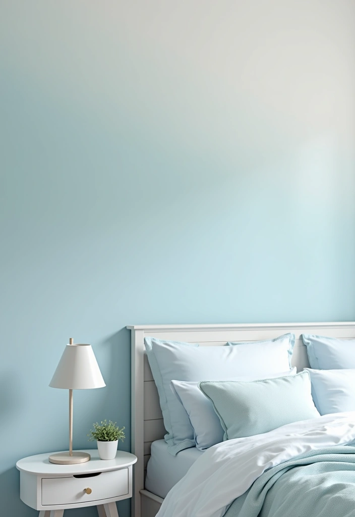 25 Stylish Wallpaper Ideas That Will Revamp Any Space on a Budget! - 12. Ombre Effect