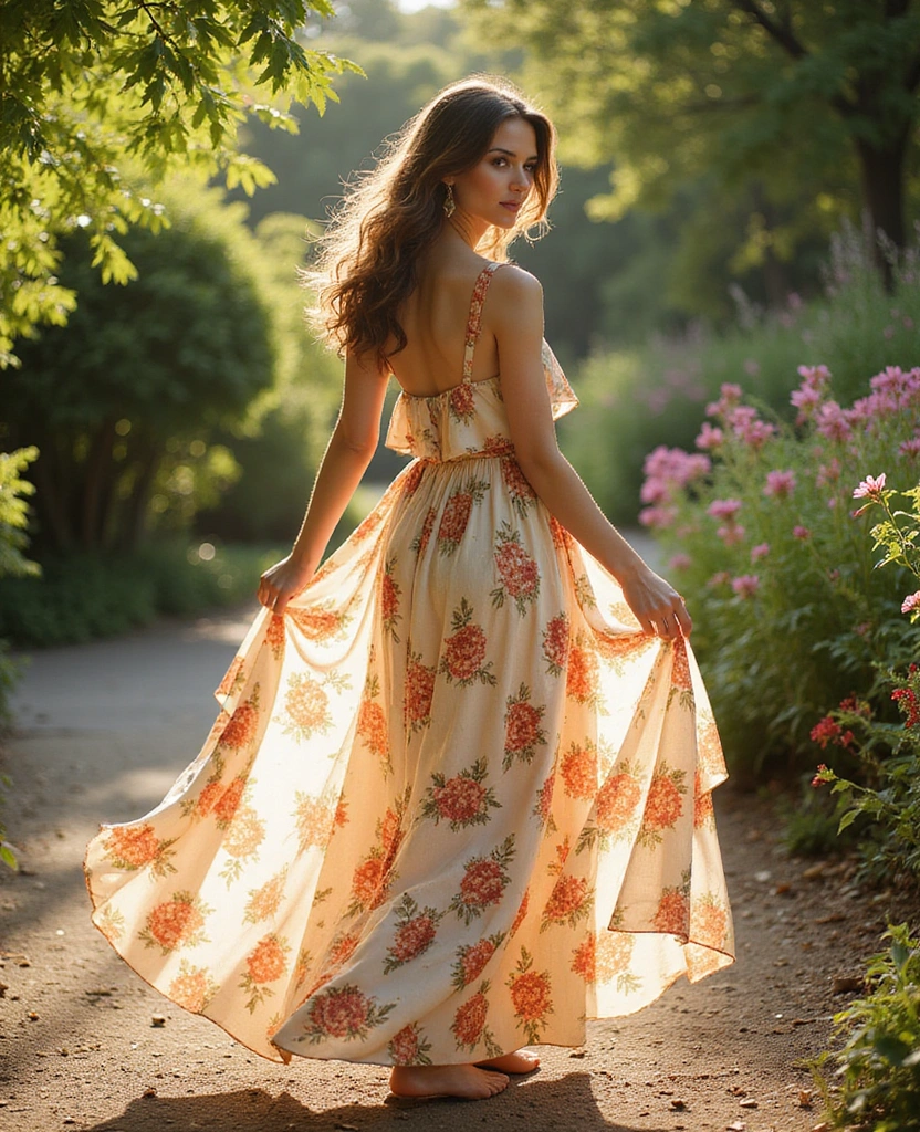 26 Retro Outfit Ideas That'll Make You Stand Out in Any Crowd! - 18. The Stylish Maxi Dress