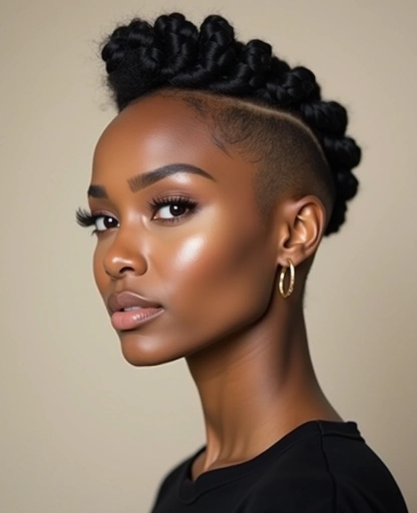28 Fabulous Pixie Hairstyles for Black Women That'll Turn Heads Everywhere! - 10. Braided Pixie