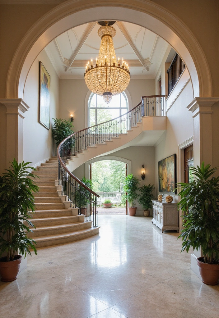 31 Opulent Luxury House Design Ideas That Will Leave You Breathless! - 1. Grand Entryways