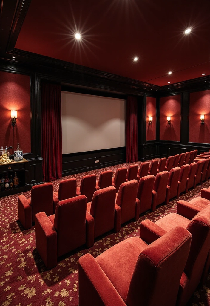 31 Opulent Luxury House Design Ideas That Will Leave You Breathless! - 3. Home Theaters