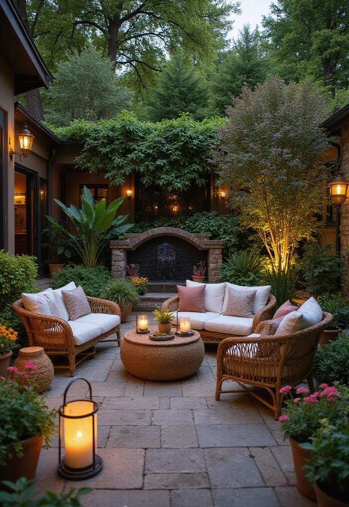 35 Outdoor Living Room Ideas That'll Make You Feel Like You're on Vacation Every Day! - 6. Garden Lounge Oasis