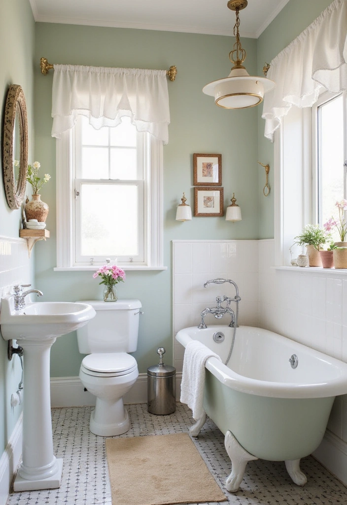 40 Stunning Bathroom Colour Schemes That Will Transform Your Space (You Won't Believe #7!) - 5. Soft Pastels