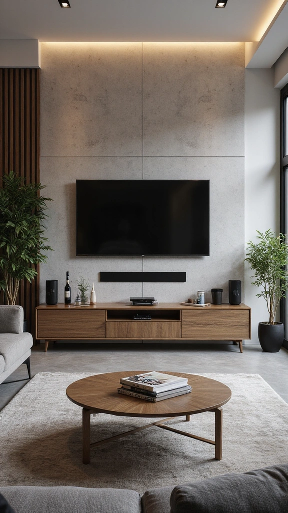 40 Stunning Living Room Makeover Ideas That Will Transform Your Space! - 11. Tech-Savvy Space