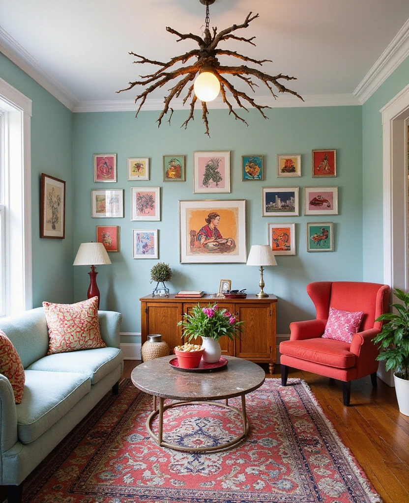 40 Stunning Living Room Makeover Ideas That Will Transform Your Space! - 22. Whimsical Wonderland