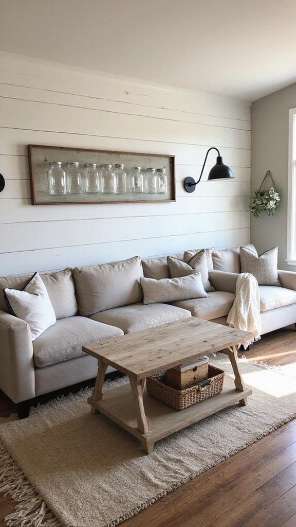 40 Stunning Living Room Makeover Ideas That Will Transform Your Space! - 6. Modern Farmhouse