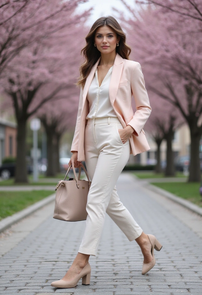 Chic Workwear for Every Season: Outfits That Speak Classy! - 1. Bloom & Blazers