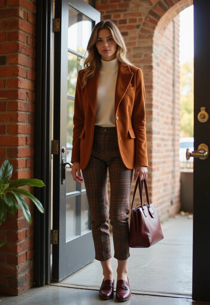 Chic Workwear for Every Season: Outfits That Speak Classy! - 6. Textured Layers