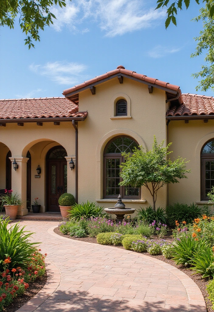 Discover the 32 Most Stunning American Colonial Homes You Need to See! - 10. The Elegant Spanish Colonial