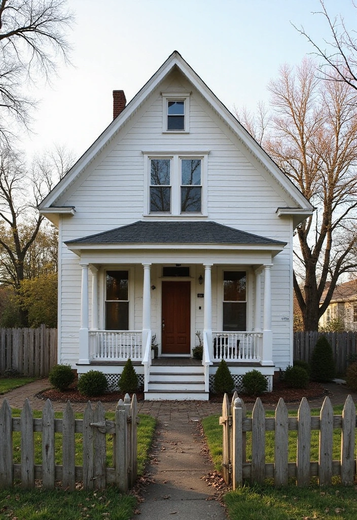 Discover the 32 Most Stunning American Colonial Homes You Need to See! - 12. The Unique Saltbox Style