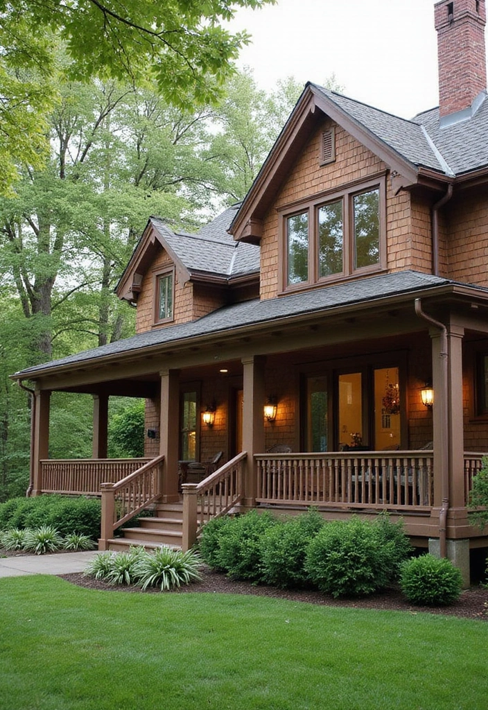 Discover the 32 Most Stunning American Colonial Homes You Need to See! - 13. The Elegant Shingle Style