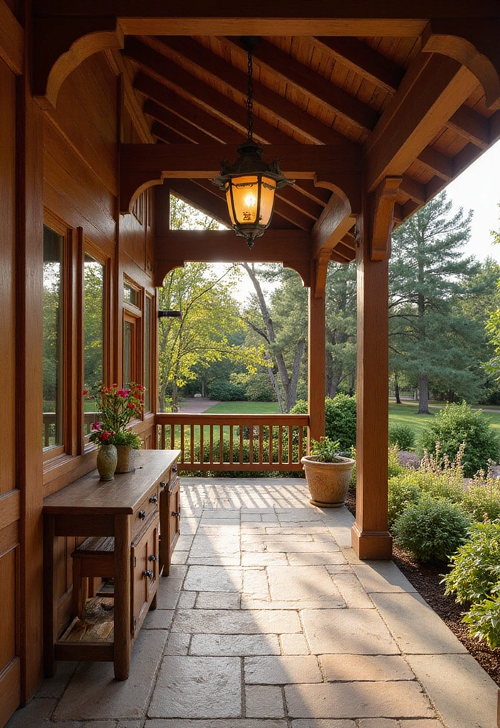Discover the 32 Most Stunning American Colonial Homes You Need to See! - 14. The Inviting Arts and Crafts Colonial