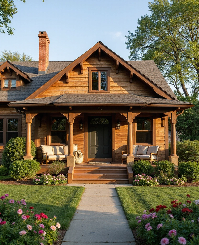 Discover the 32 Most Stunning American Colonial Homes You Need to See! - 18. The Elegant Colonial Bungalow