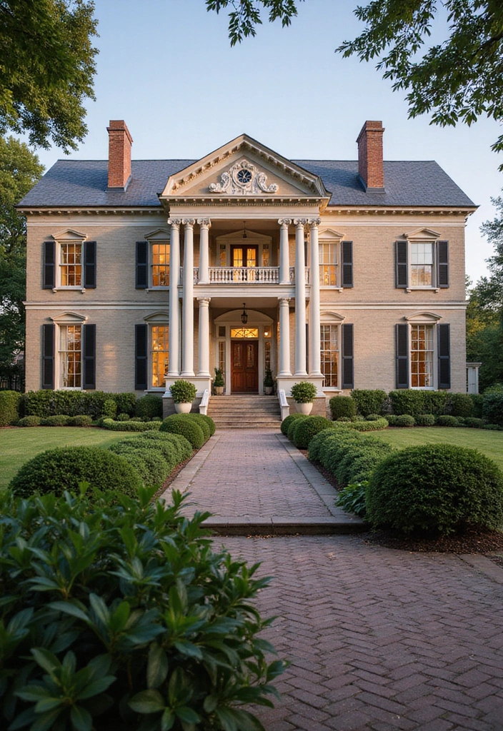 Discover the 32 Most Stunning American Colonial Homes You Need to See! - 31. The Majestic Colonial Revival Manor