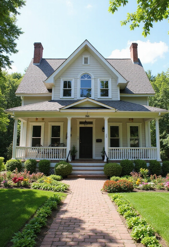 Discover the 32 Most Stunning American Colonial Homes You Need to See! - 5. The Classic Dutch Colonial