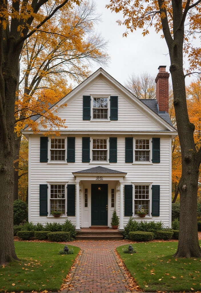 Discover the 32 Most Stunning American Colonial Homes You Need to See! - 6. The Timeless New England Colonial