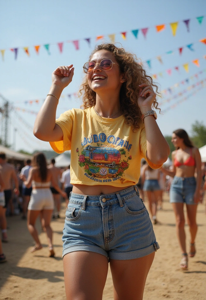Sun-Kissed Style: Summer Fits That Look Good With a Tan! - 27. Casual Graphic Tees