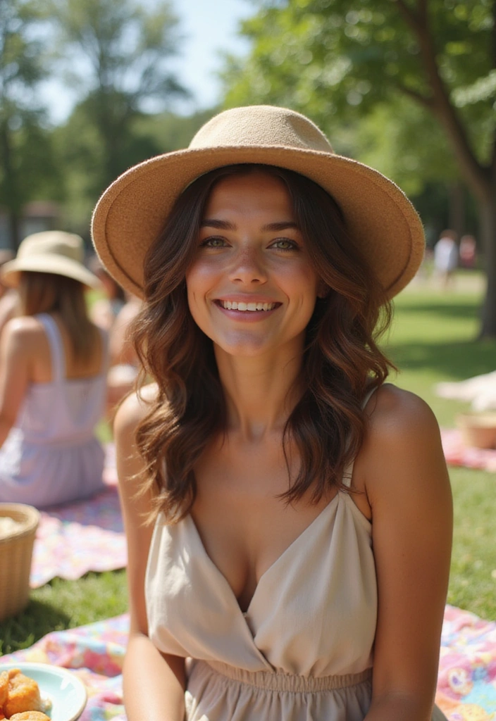 Sun-Kissed Style: Summer Fits That Look Good With a Tan! - 28. Stylish Bucket Hats