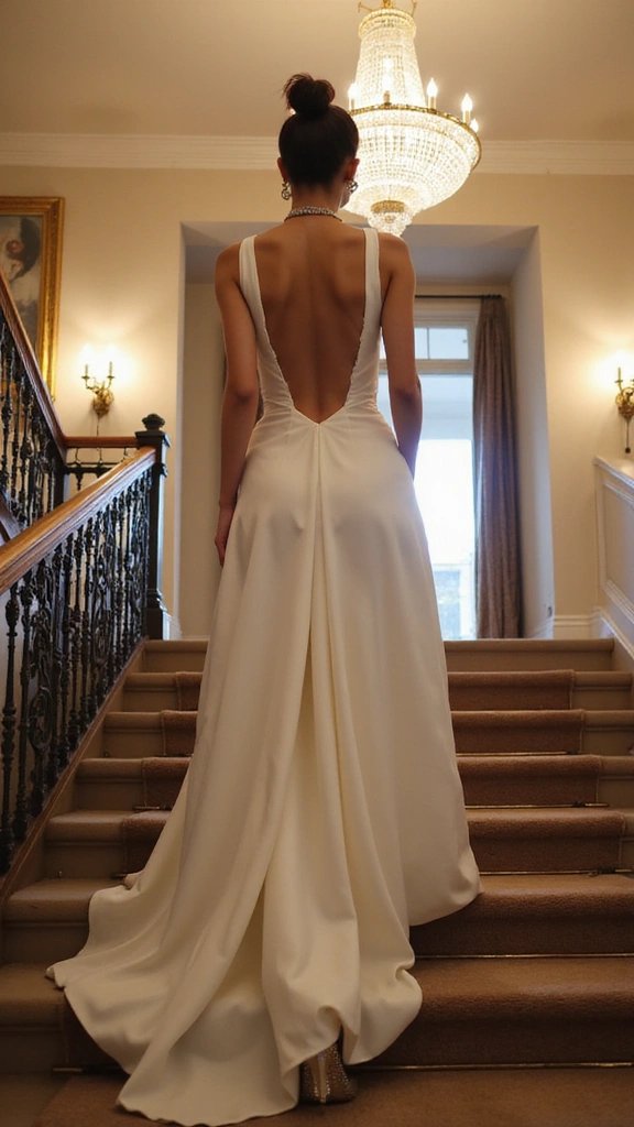 16 Luxury Fashion Looks That'll Make You Feel Like a Million Bucks (Check Out #8!) - 15. Backless Gown and Chandeliers