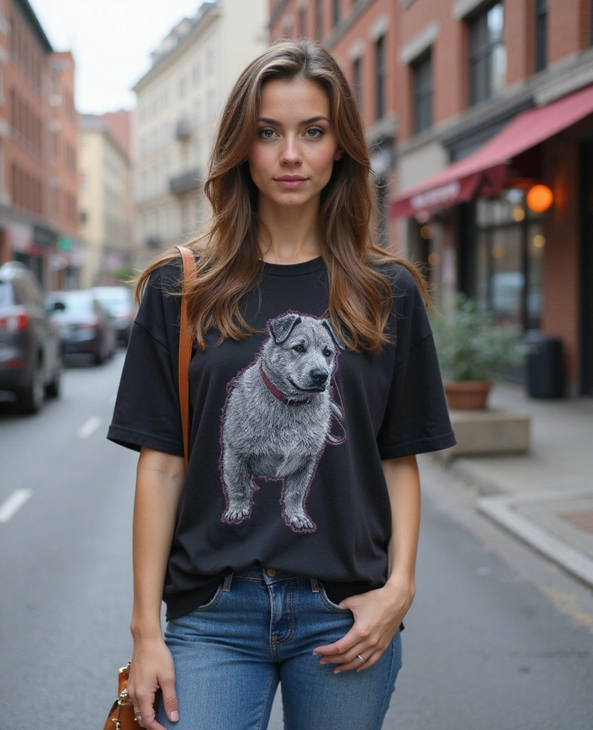 21+ Stunning Boot Cut Denim Looks That Blend Vintage and Modern Styles (Prepare to Be Inspired by #16!) - 5. Weekend Vibes with Graphic Tees