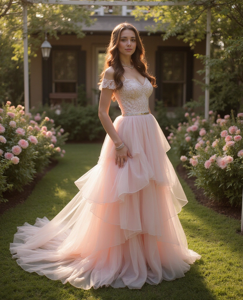 35 Stunning Bridal Shower Guest Outfits That’ll Make Heads Turn (You Won't Believe #7!) - 16. Whimsical Tulle Skirt: Playful and Feminine