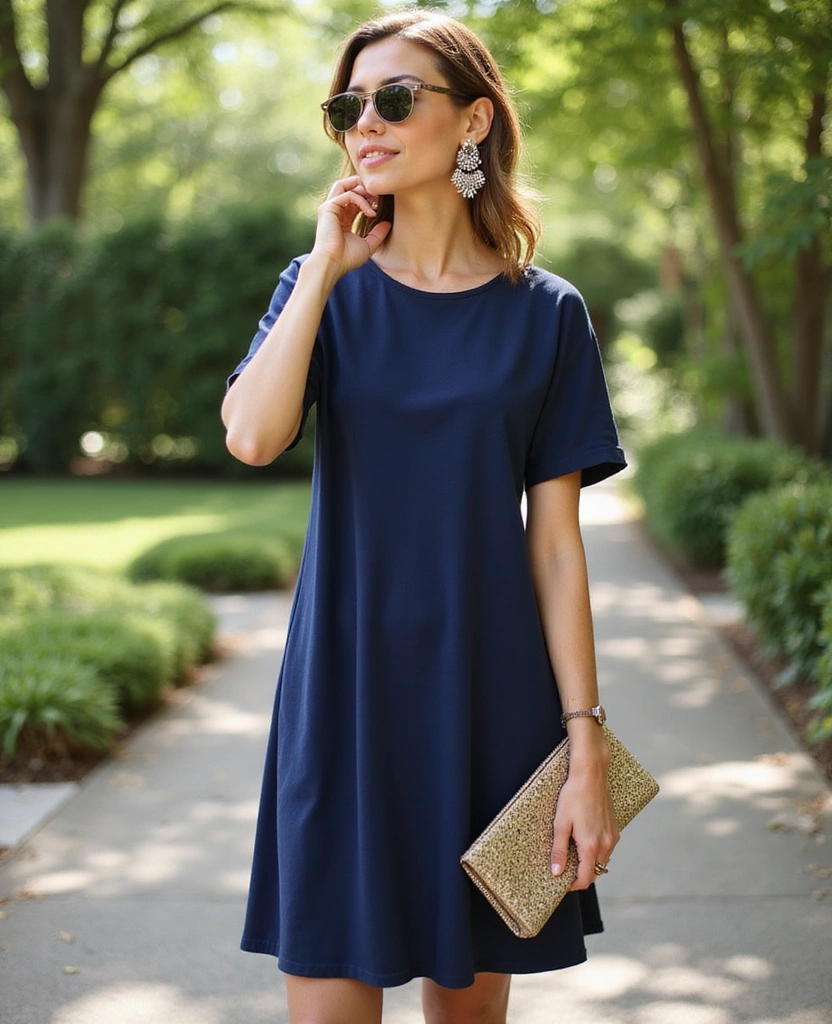 35 Stunning Bridal Shower Guest Outfits That’ll Make Heads Turn (You Won't Believe #7!) - 19. Elegant Shift Dress: Timeless Simplicity