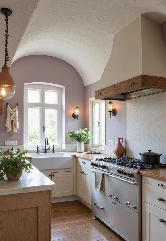 Discover 17 Earthy Kitchen Decor Ideas That Will Make You Fall in Love with Cooking Again! - 16. French Farmhouse Meets Earthy Modernism
