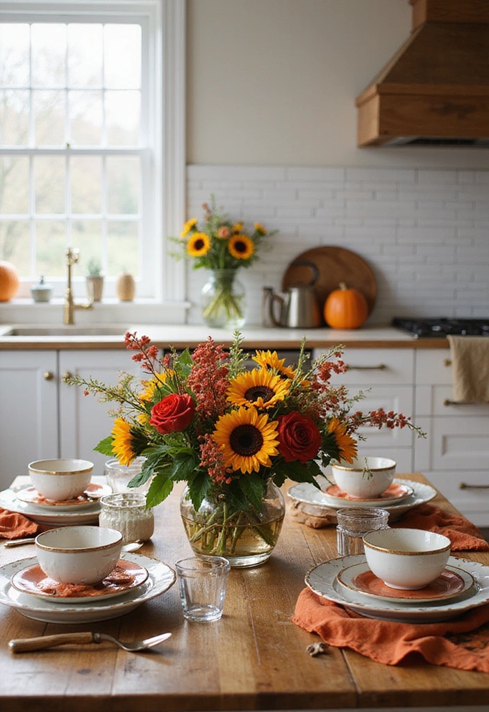 Discover 17 Earthy Kitchen Decor Ideas That Will Make You Fall in Love with Cooking Again! - 17. Seasonal Decor Elements