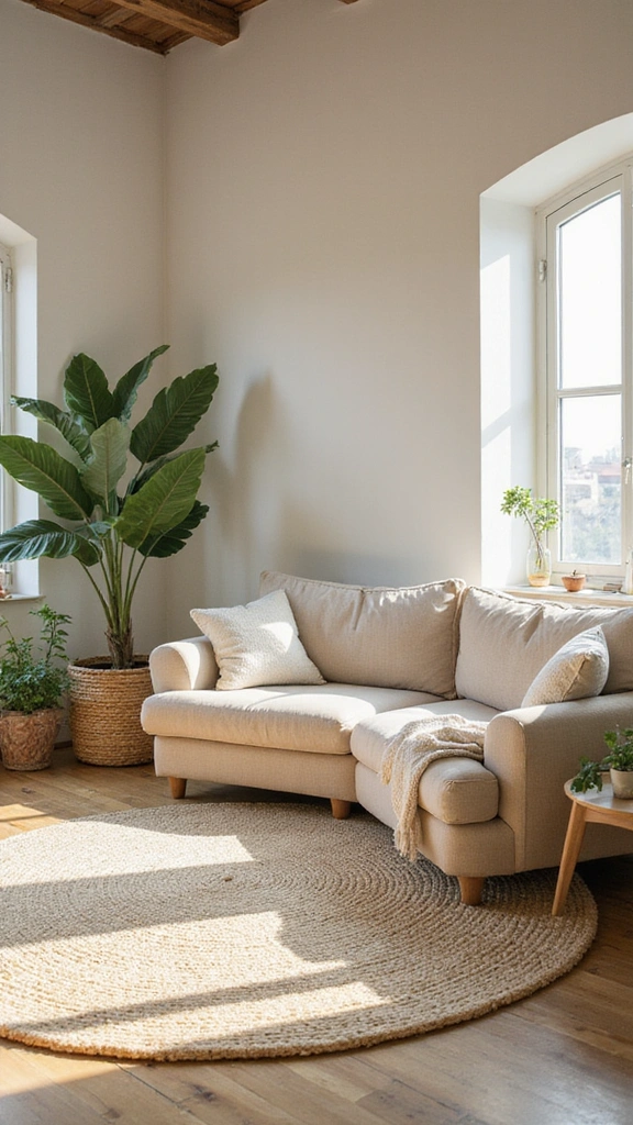 Top Living Flooring Trends for Your Home - 13. Soft, Natural Fibers
