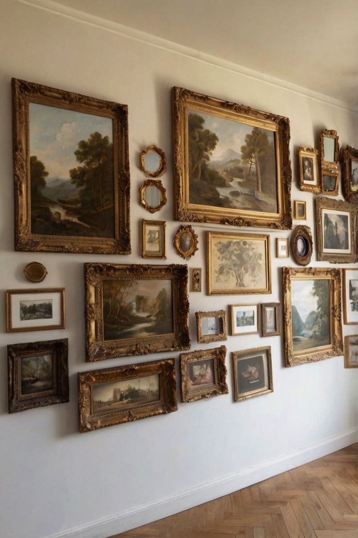 12 Stunning Gallery Wall Ideas That’ll Make You Say 'Wow!' - Nature-Inspired: A Botanical Gallery Wall